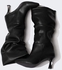 Defacto Faux Leather High Sole Boots