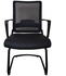 Chairs R Us Ergonomic Visitor Chair with Mesh Back & PU Leather Seat