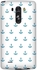 Stylizedd LG G3 Premium Slim Snap case cover Matte Finish - Anchor blue