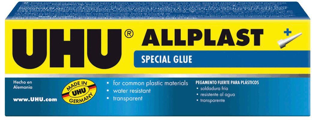 UHU ALLPLAST Powerful Universal Adhesive For Plastics