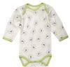 Organic Kiwi and Lilac Baby Moon Organic Bodysuit - Infant 3-6 Months