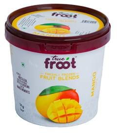 True Froot Freshly Frozen Mango Fruit Blend 1Litre