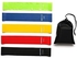 Resistance Bands Set Of 5 Exercise Loops 9 Inch Workout Bands Fit Home Fitness Yoga Physical Therapy With Carry Bag09877123_ with two years guarantee of satisfaction and quality