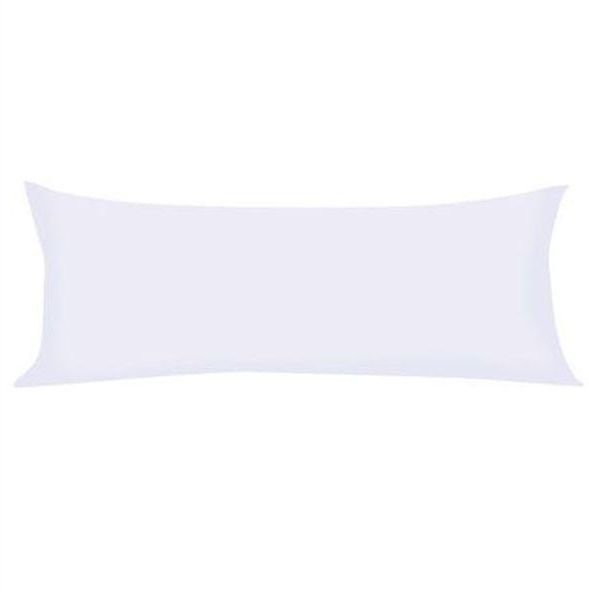 Line Sleep Long Pillowcases, Plain White