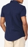 Navy Cuffed Short Sleeve Shirt