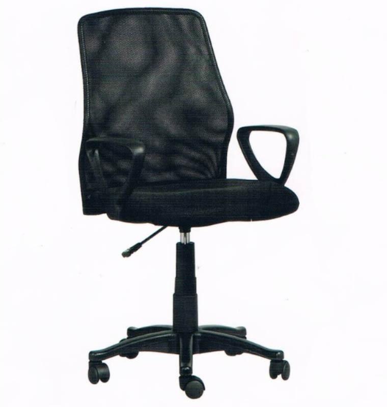 Furnituredirect Low Back Mesh Office Chair (Black)