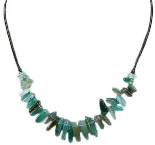 Green Agate Necklace [X964]