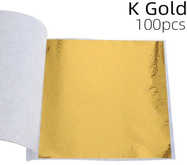 Smart Gold Foil Leaf - 100 Sheets