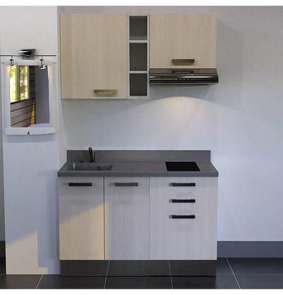Kitchen Storage Unit White 140x88.6x60سم