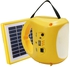 Double Panel Solar rechargeable LED lantern with mobile phone charger