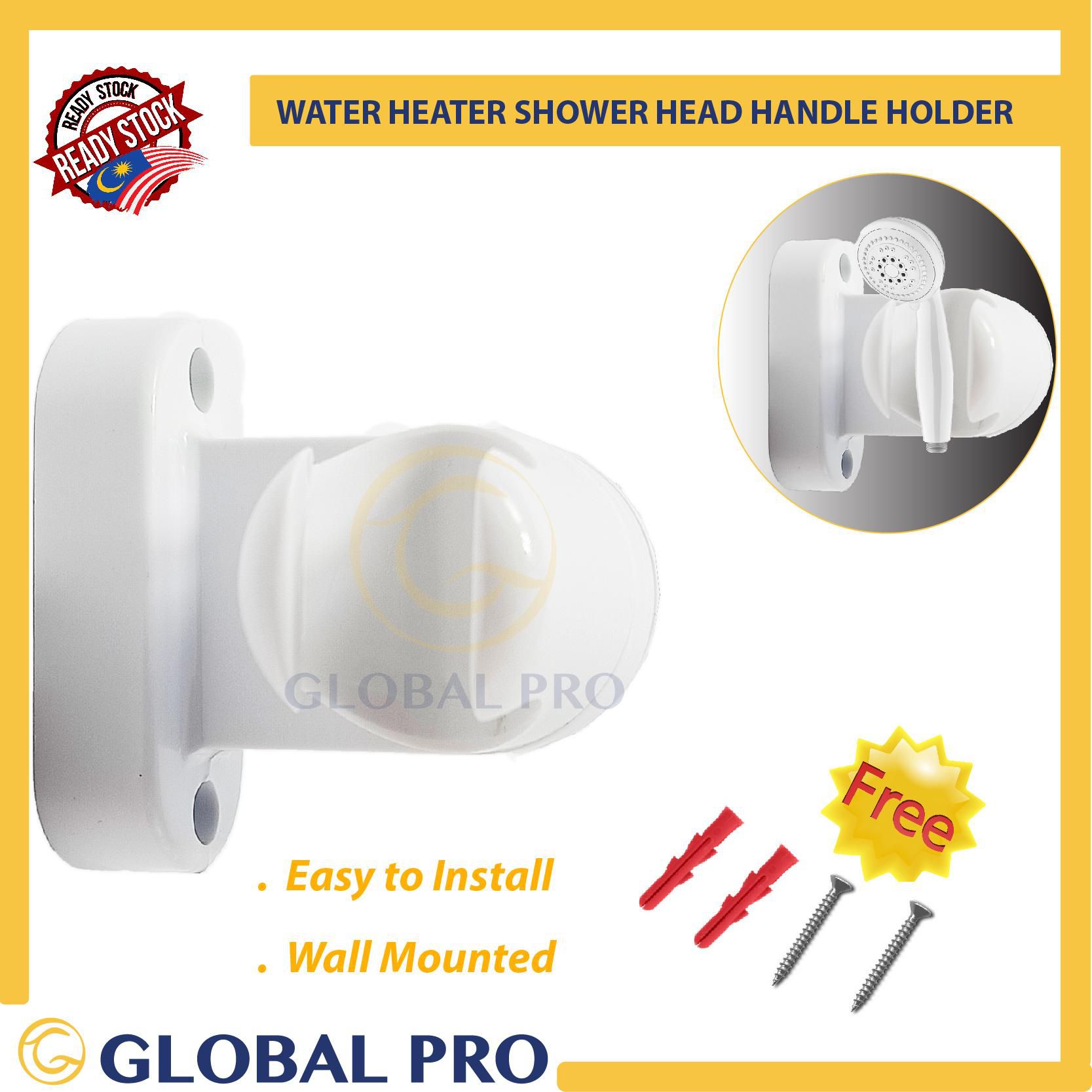 PVC Water Heater Shower Head Handle Wall Mounted Holder/Shower Head Holder