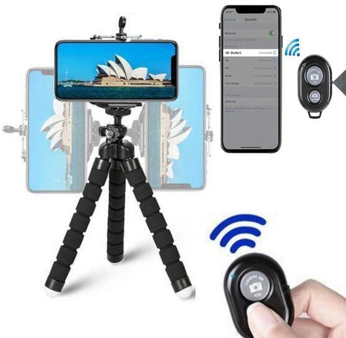 Tripod Stand Phone Camera Selfie Remote Control
