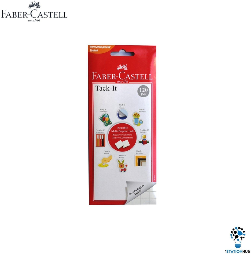 Faber Castell Tack-it 75g Multipurpose Removable Adhesive (White)