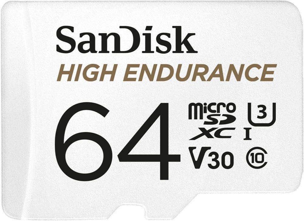 SanDisk 64GB High Endurance UHS-I microSDXC Memory Card