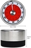 Stainless Steel Magnetic Mechanical Kitchen Timer 60-Minutes Countdown Timer for Kitchen Cooking Baking Housework Sports Meeting--6cm