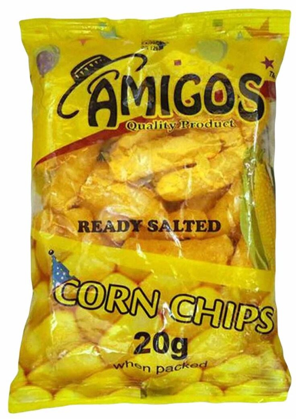 Amigos Ready Salted Corn Chips 20g