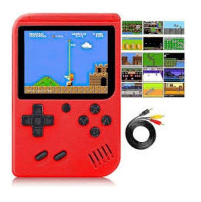 Game For Children, Built-in 400 Games, 3.0 Inch LCD Red