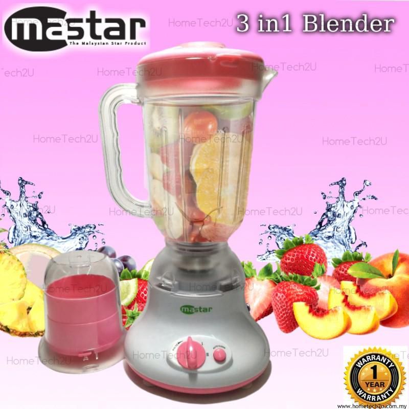 Mastar 3 in 1 MAS-163BL Blender (Pink)