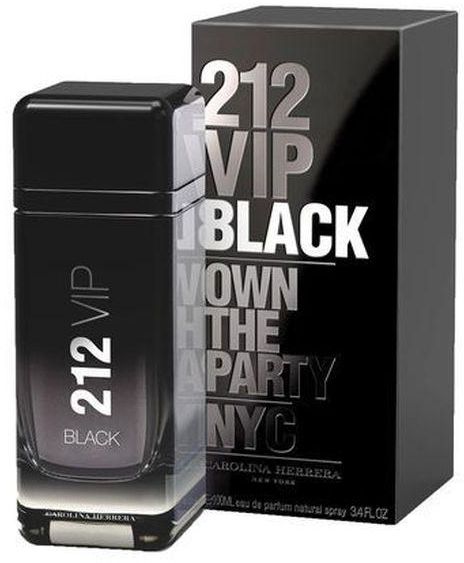 Carolina Herrera 212 VIP Black (EDP) For Men - 100ml