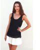 The Hipster Tassel Intervention Top Black Small