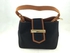 Magari Casual Two-Tone Shoulder Handbag (Black - Grey)