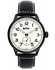 Lee Cooper LC-45G-E - Leather Watch - black