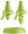 Lemon Juice Sprayer Mini Squeezer Set Of 3- Piece, Green, Silicone Material