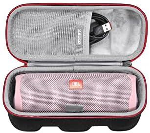 RLSOCO Case for JBL FLIP 5/FLIP 4/FLIP 6/FLIP Essential 2/FLIP Essential Waterproof Portable Bluetooth Speaker & JBL Tuner 2 Portable DAB DAB+ FM Radio (Black)
