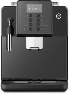هايسنس آلة صنع قهوة اسبريسو أوتوماتيكية بالكامل ضمان لمدة سنة إصدار الإمارات العربية المتحدة Haucmbk1s1، طاقة احتياطية 1 واط، حاوية حبوب سعة 250 جرام