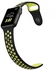 Generic Nike Silicone Sport Band For Apple Smart Watch - Black/Volt