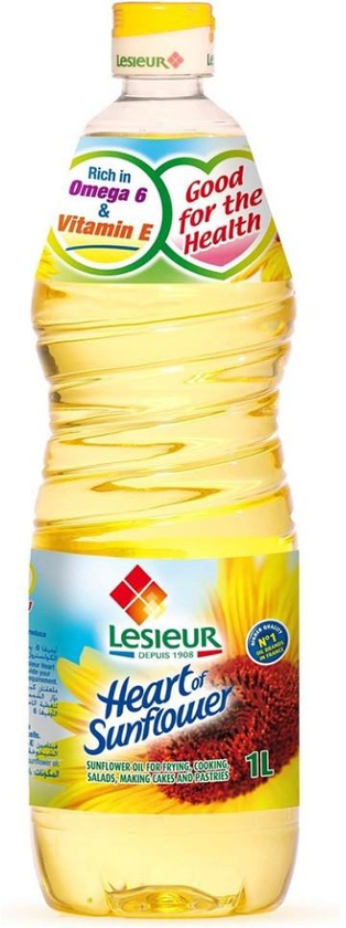 Lesieur Heart of Sunflower Oil 1L