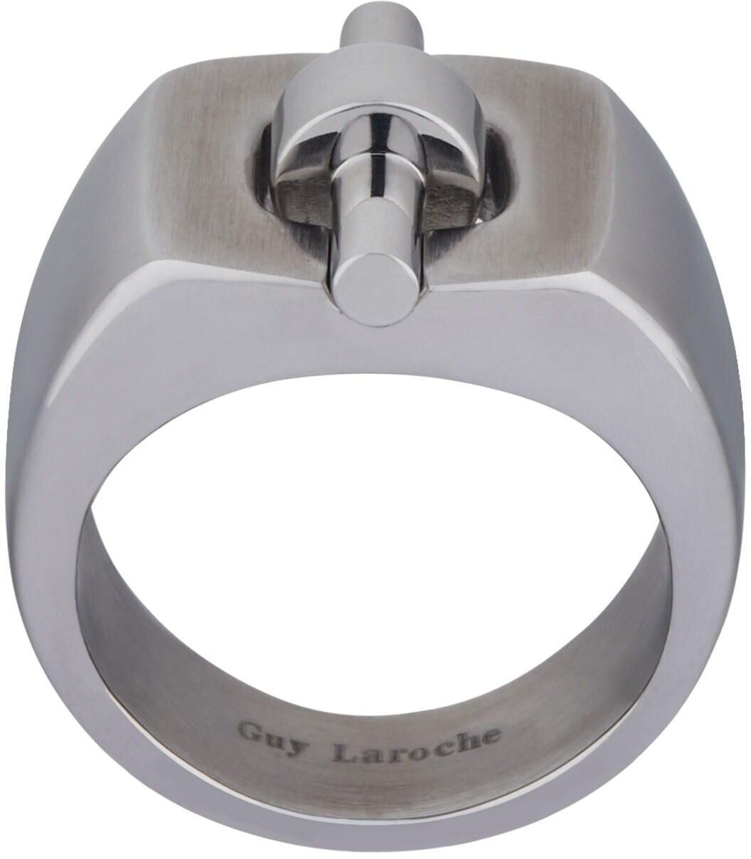 Guy Laroche Stainless Steel Ring Sz 58 For Men, 4TR011A-58