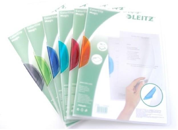 Leitz Color Clip Folder A4, Grey Clip