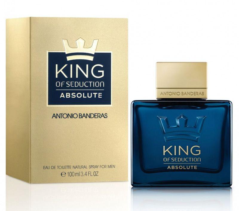 King of Seduction Absolute by Antonio Banderas for Men, Eau de Toilette, 100 ml