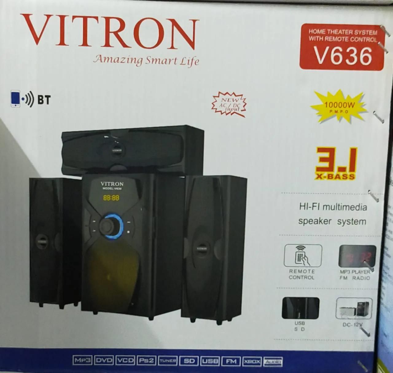 Special offer for the new brand vitron 3.1 3D+FREE EXTENSION GREAT SOUNDS  AND  BASS speaker