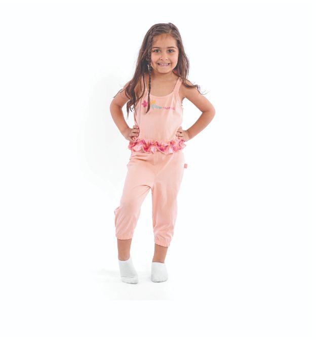 Junior High Quality Cotton Blend And Comfy Printed Jumpsuit