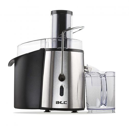 ATC Juice Extractor / 2.0Ltr / 2 Speeds / 75mm Feeding Tube / Stainless Steel / 850W - (H-Je850)