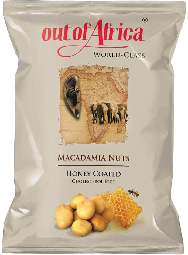 Out Of Africa Cholesterol Free Honey Coated Macadamia Nuts 150g