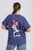 ST Mini Mouse Printed Short Sleeves T-shirt - Navy Blue