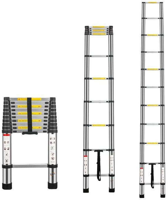3.2 M Telescopic Ladder Multi-Purpose Ladder 150 Kg Load Capacity