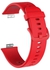 Silicone Huawei Watch Fit Replacement Band Red