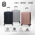 SKY TRAVELLER SKY348 2-In-1 Premium Straight Stripes Luggage