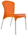 Alexa Plastic Chair - Red