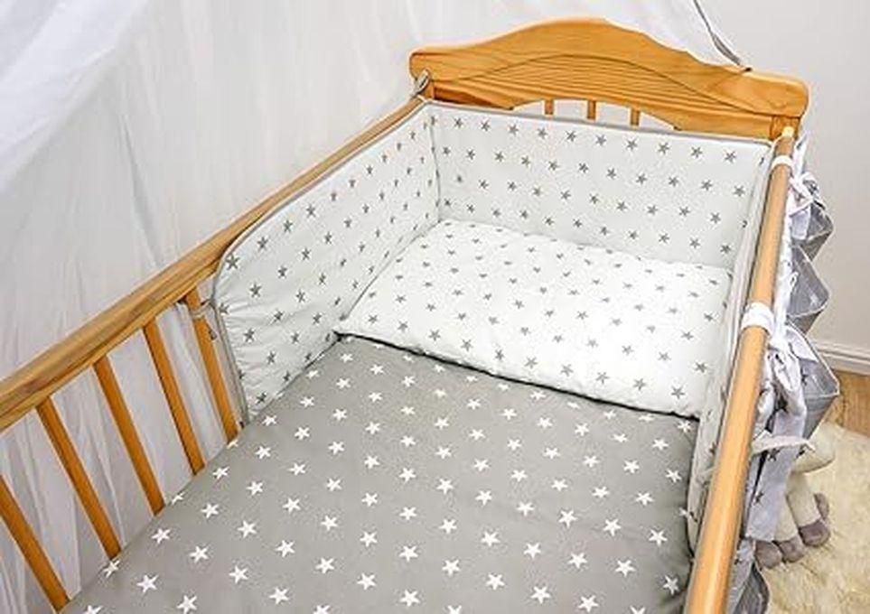 Moro طقم ملاية سرير للاطفال مكون من 6 قطع يناسب اسرة الاطفال من مورو مورو