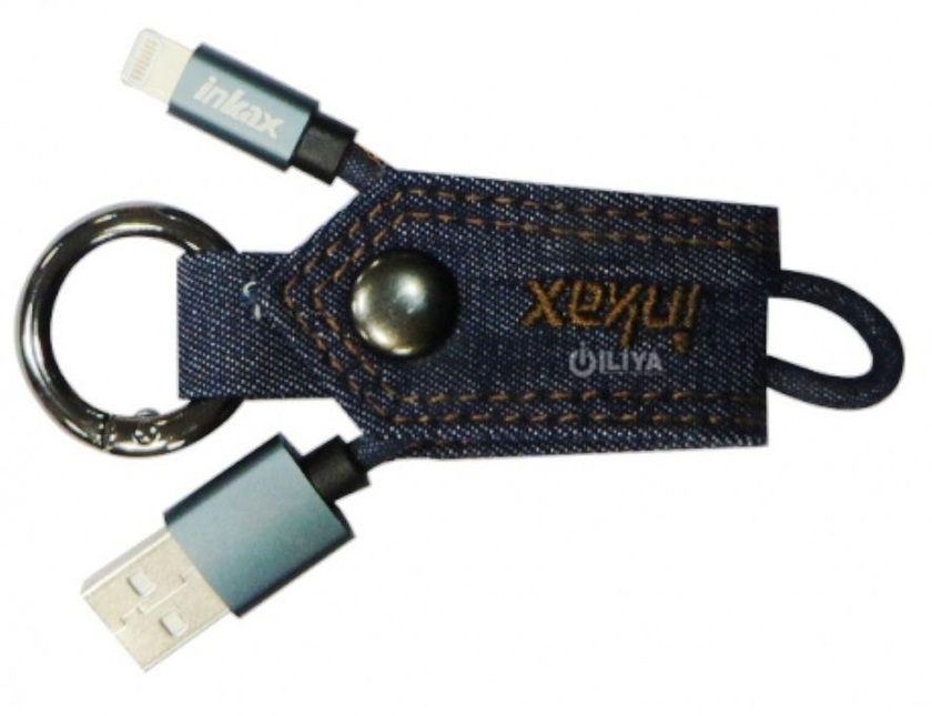 Inkax Key Ring Fast Data Cable For IPhone CK-45-IP