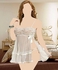 Funny Funny White Babydoll & Playsuit