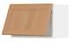METOD Wall cabinet horizontal w push-open, white/Sinarp brown, 60x40 cm - IKEA