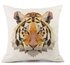 Nordic Style Printed Cushion Cover White/Grey/Yellow 45x45cm
