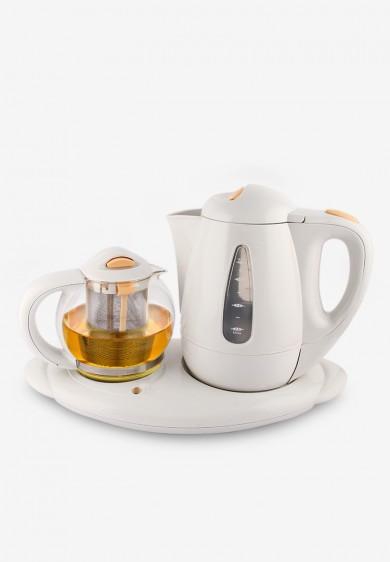 Electric Cordless Kettle With Tea Pot 1.7Ltrs