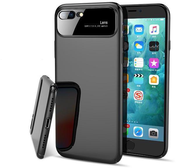iPhone 7 Plus / iPhone 8 Plus  Case Hard Ultra Thin Slim Case Matte Coating Full Protective - Matte Black